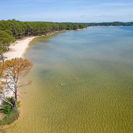 Apartment T2 Avec Piscine A Bourg, Proche Plages Du Et Ocean, 4 Pers, Centre-ville - Fr-1-319-454 Biscarrosse